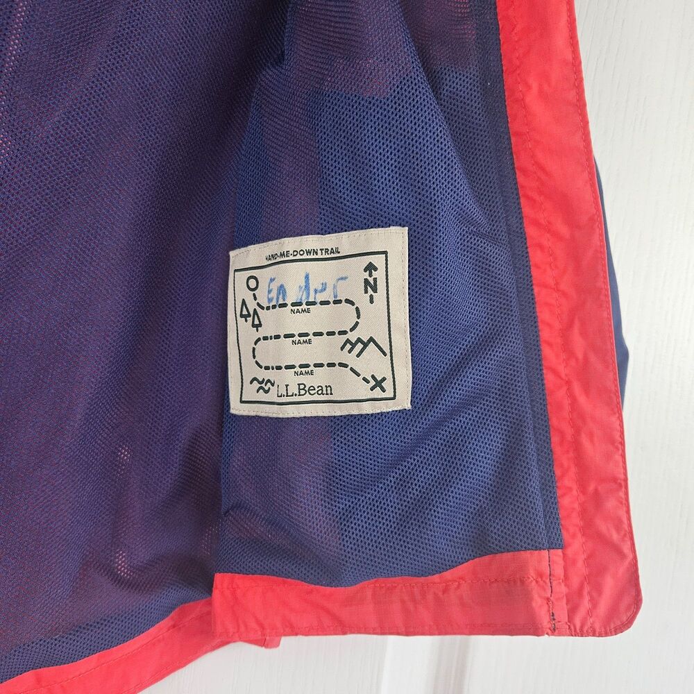 L.L.Bean Colorblock Wind and Rain Jacket 4T $65 - Picture 11 of 11